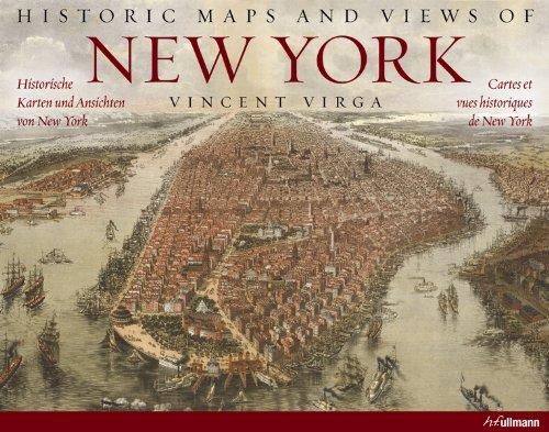 Historic maps and views of New York. Historische Karten und Ansichten von New York. Cartes et vues historiques de New York