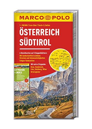 MARCO POLO Kartenset Österreich, Südtirol 1:200 000 (MARCO POLO Karten 1:200.000)