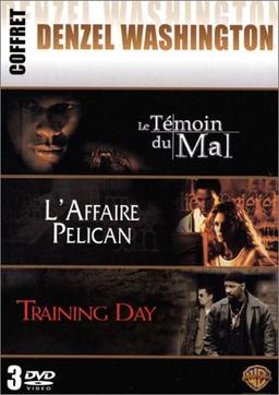 Coffret Denzel Washington 3 DVD : L'Affaire Pélican / Training Day / Le Témoin du mal [FR Import]