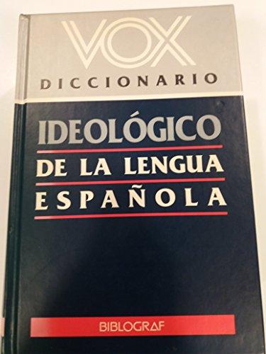 Diccionario ideologico de la lengua española