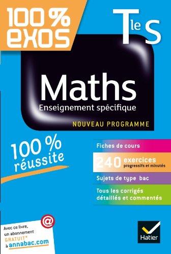 Maths Terminale S enseignement spécifique : nouveau programme