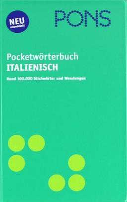 PONS Pocket Wörterbuch Italienisch: Italienisch - Deutsch / Deutsch - Italienisch