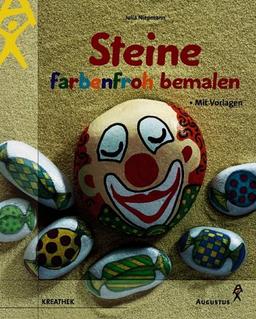 Steine farbenfroh bemalen