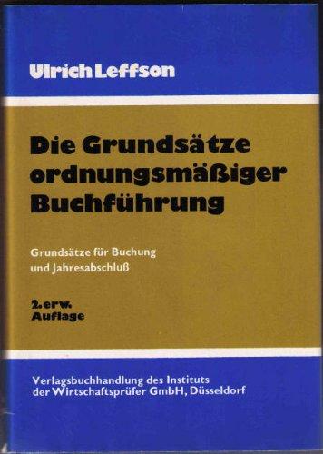 Die Grundsätze ordnungsmäßiger Buchführung