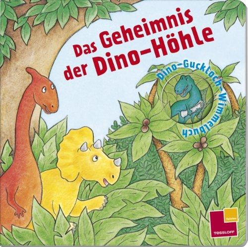 Das Geheimnis der Dino-Höhle. Wimmeliges Dino-Gucklochbuch