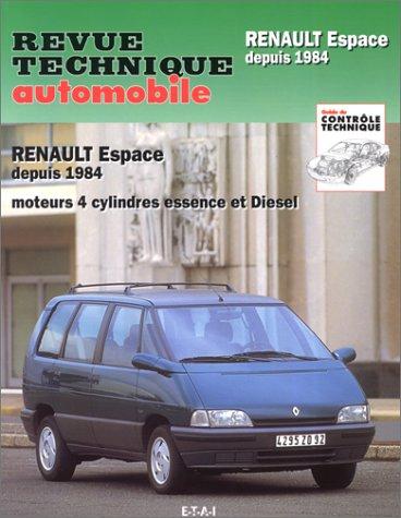 Revue technique automobile, n° 709.2. Renault Espace 4 cylindres essence et diesel (85/96) TD