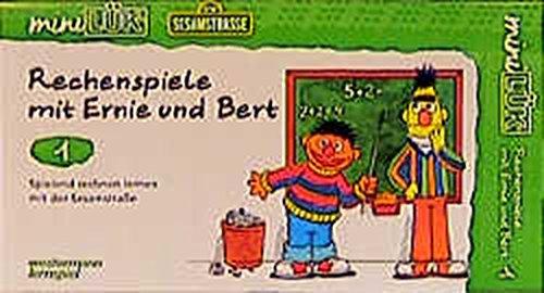 mini LÜK Rechenspiele mit der Sesamstrasse: mini LÜK, Übungshefte, Rechenspiele mit Ernie und Bert