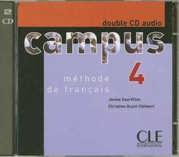 Campus 4, méthode de français : double CD audio