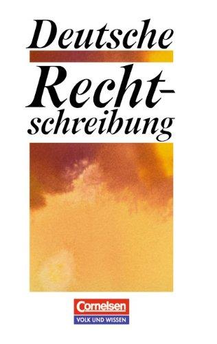 Deutsche Rechtschreibung: Wörterbuch