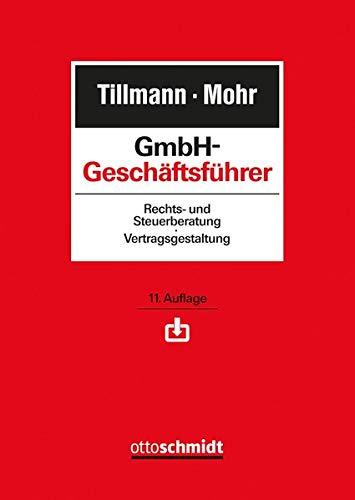 GmbH-Geschäftsführer: Rechts- und Steuerberatung, Vertragsgestaltung.