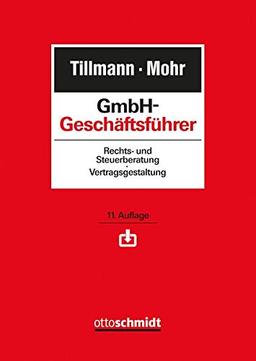 GmbH-Geschäftsführer: Rechts- und Steuerberatung, Vertragsgestaltung.