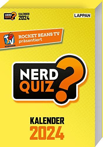 Rocket Beans TV – Nerd Quiz-Kalender 2024 mit Fragen rund um Games, Filme und Popkultur: 314 neue Nerd-Fragen für 2024! | Tagesabreißkalender zum Aufstellen | Ideales Geschenk für Gamer und Geeks