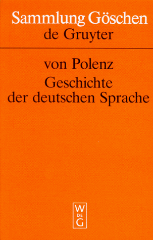 Geschichte der deutschen Sprache