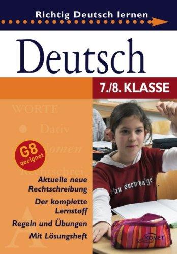 Deutsch 7./8. Klasse: Richtig Deutsch lernen