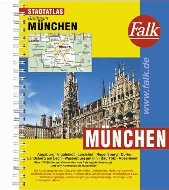 Stadteatlas Grossraum Munchen: Massstab 1:20.000 (Falk plan) (German Edition)