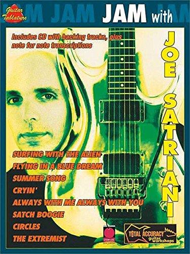 Jam With Joe Satriani Bk/Cd Gtab: Noten, CD für Gitarre