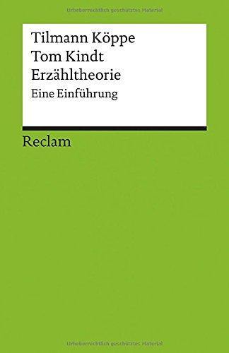 Erzähltheorie: Eine Einführung