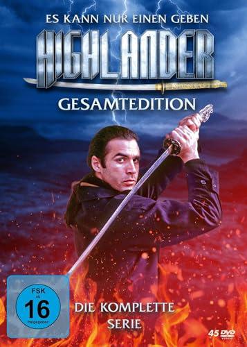 Highlander - Gesamtedition: Die komplette Serie mit Adrian Paul (Alle 6 Staffeln) [45 DVDs]