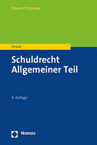 Schuldrecht Allgemeiner Teil