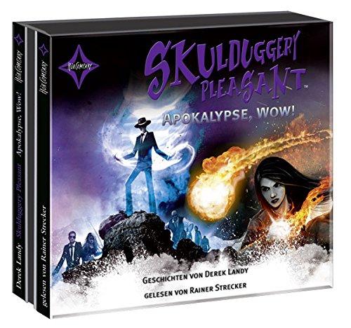 Skulduggery Pleasant - Apokalypse, Wow!: Geschichten aus dem Skulduggery-Universum. Gelesen von Rainer Strecker, 3 CD, Laufzeit ca. 3 Std. 50 Min.