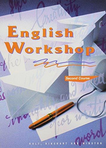 Hrw English Workshop: Student Edition Grade 8: Second Course