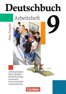 Deutschbuch - Gymnasium - Allgemeine Ausgabe: 9. Schuljahr - 6-jährige Sekundarstufe I - Arbeitsheft mit Lösungen