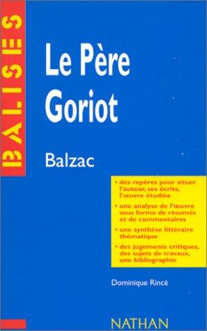 Le père Goriot, Balzac