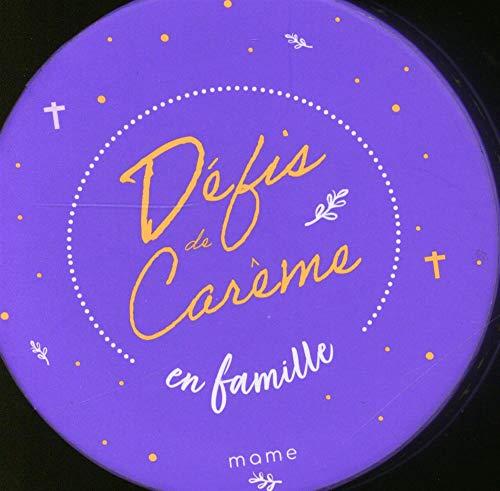 Défis de carême en famille