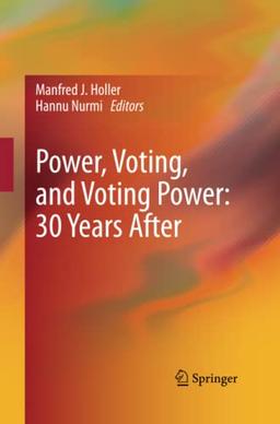 Power, Voting, and Voting Power: 30 Years After