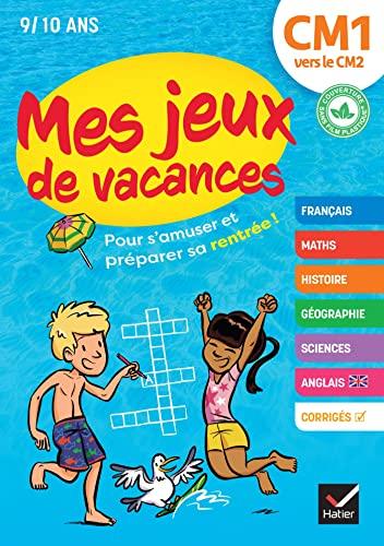 Mes jeux de vacances CM1 vers le CM2, 9-10 ans