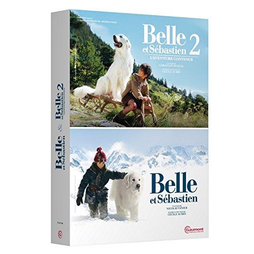 Coffret belle et sébastien : belle et sébastien ; belle et sébastien 2 - l'aventure continue [FR Import]