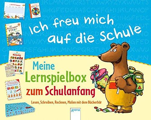 Ich freu mich auf die Schule. Meine Lernspielbox zum Schulanfang: Lesen, Schreiben, Rechnen, Malen mit dem Bücherbär