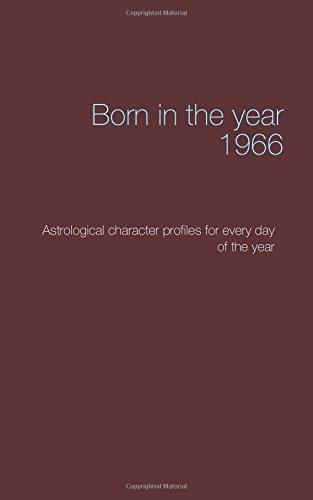 Born in the year 1966: Astrological character profiles for every day of the year