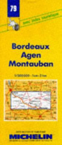 Michelin Bordeaux - Montauban 1 : 200 000. (Michelin Maps)