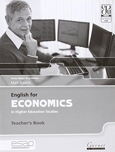 English for Economics in Higher Education Studies Teacher Book