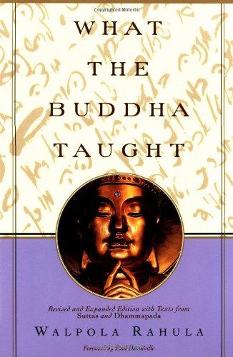 What the Buddha Taught