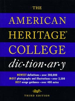 The American Heritage College Dictionary