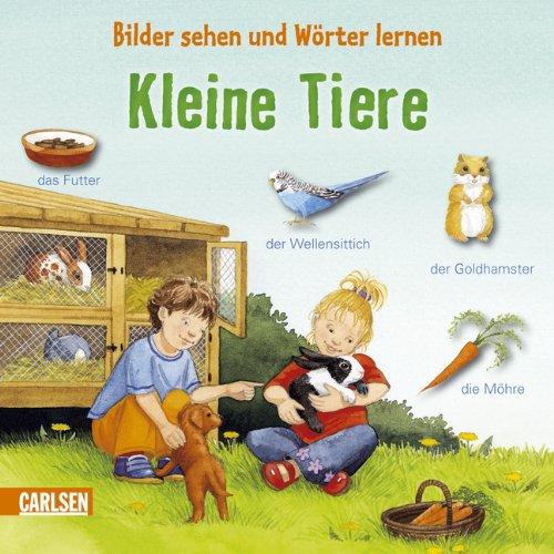 Bilder sehen und Wörter lernen: Kleine Tiere