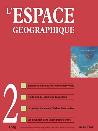 Espace géographique, n° 2 (2005)