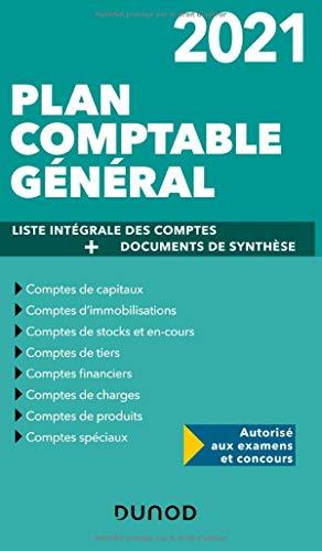 Plan comptable général 2021 : liste intégrale des comptes + documents de synthèse