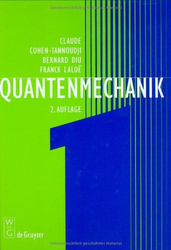 Quantenmechanik, Tl.1