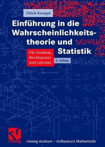 Vieweg Studium, Nr.59, Einführung in die Wahrscheinlichkeitstheorie und Statistik (vieweg studium; Aufbaukurs Mathematik)