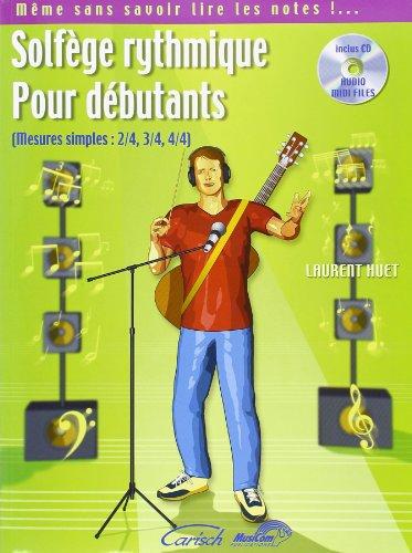 Huet Laurent Solfege Rhythmique Debutant Beginning Bk/Cd