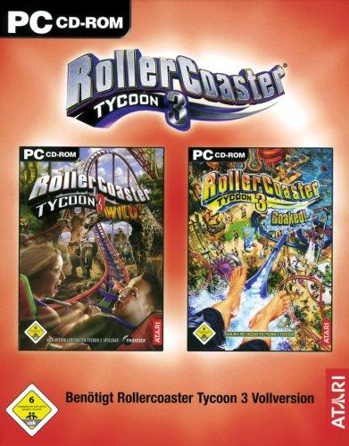 Rollercoaster Tycoon 3: Wild! + Soaked! (Add-Ons) [Software Pyramide]