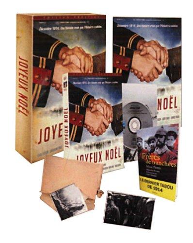 Joyeux Noël - Edition Prestige 2 DVD [Inclus 1 CD de la BOF + 1 DVD Documentaire + Livre 'Frères De Tranchées' de Marc Ferro + Affiche + Photos] [FR Import]