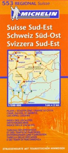 Schweiz Süd-Ost (Michelin Regionalkarte)