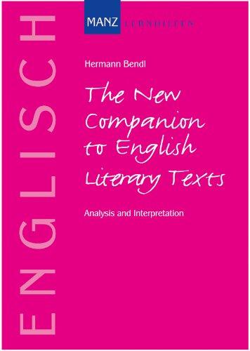 The New Companion to English Literary Texts: Analysis an Interprertation