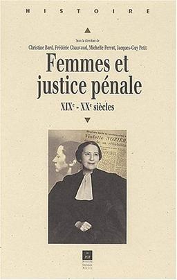 Femmes et justice pénale : XIXe-XXe siècle