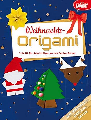 Weihnachts-Origami: Schritt für Schritt Figuren aus Papier falten