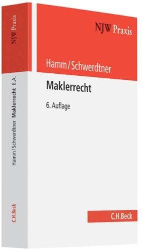 Maklerrecht (NJW-Praxis, Band 18)